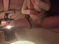 La Milf si masturba nella vasca