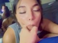 Teen latina face slapping and sloppy blowjob 🤤
