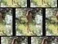 Naked in the park
