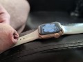 Cum on Girlfriend's Apple Watch (Wristwatch Fetish)