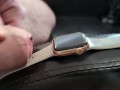 Cum on Girlfriend's Apple Watch (Wristwatch Fetish)