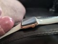 Cum on Girlfriend's Apple Watch (Wristwatch Fetish)