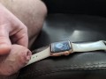 Cum on Girlfriend's Apple Watch (Wristwatch Fetish)