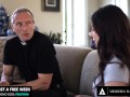 MODERN-DAY SINS - PAWG Keira Croft Offers Her Virgin Body To Parish Priest To Be Closer To God