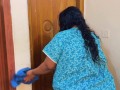 Big Ass Arab Muslim Maid Cleaning My Room Then I see Her Huge Naked Ass & Start Handjob