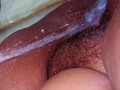 Single BBW Hot Girl After Sex She is Pee in Public Toilet - hairy Big Pussy