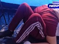 STUDENTS FUCKING IN THE TENT, schoolgirl fucking on the excursion!! 😱🤤
