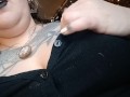 POV: Huge cock loving, chubby bbw girlfriend can't wait to suck cock completely dry