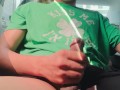 Stepdad Cock Milking thru Slime bottle . Huge cum & loud moan Stepson, twink, bareback