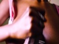 Big Titty College African Girl will do anything for her Daddy
