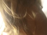 lorinha goza sentando no pau em quanto escuta funk