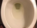 Power Pissing in the toilet after two beers
