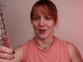 Sex Toy Review - 7" Purple Rose Nubby Dildo by Gläs