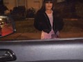 Lost Uber Driver Gets Directions And Sloppy Toppy From A Hot Ebony Babe Passing By