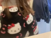 Wish I had a bf to wear Hello Kitty pjs with