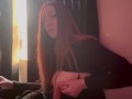 Italian Long Hair Big Tits Milf Artemisia Love Hot Solo Smoking cigarette Fetish and Dildo Play