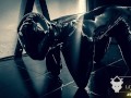 Breath Play Struggle in Latex Dog Suit (Session 15)