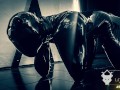 Breath Play Struggle in Latex Dog Suit (Session 15)