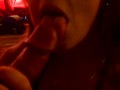 Girl pov sucking and licking cock