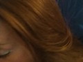 Pov pretty face blowjob licking, stroking, and sucking cock and loving the taste in mouth