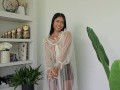 Try On Haul Transparent Dress By Cute Thai Tan Girl