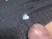 No touch orgasm with Massage gun cumblast