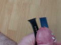 Cuming on Girlfriend's Fitbit Watch Bands (Wristwatch fetish)