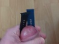 Cuming on Girlfriend's Fitbit Watch Bands (Wristwatch fetish)