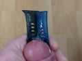 Cuming on Girlfriend's Fitbit Watch Bands (Wristwatch fetish)