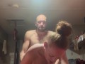 Pounding my sexy wife from behind