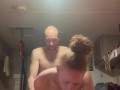 Pounding my sexy wife from behind