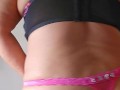Hot BBW trying on new sexy panties with JOI
