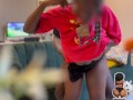 [Quickie] Sneaky hardcore doggy with my husband's best friend while he on a trip