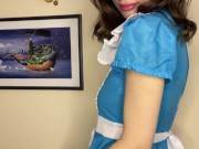 Naughty Alice Tease – Peek Under the Dress! 😈👗