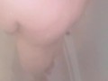 Steamy piss shower