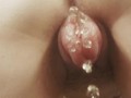 Pumped pussy compilation in slow motion. Squirting, shaking huge pussy lips