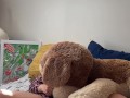 CHUBBY GIRL HUMPS TEDDY