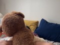CHUBBY GIRL HUMPS TEDDY