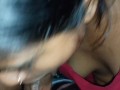 Sexy neha Bhabi cum in mouth excellent sucking big black cock