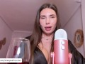 ASMR * In a romantic setting, a hot brunette Mic Pumping Your Cock and Make You CUM * Cleo Patrice