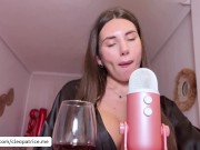 ASMR * In a romantic setting, a hot brunette Mic Pumping Your Cock and Make You CUM * Cleo Patrice