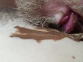 Kinky disgusting sex and cumshot with Dubai chocolate - perverted couple