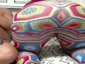 Blowing my cuckold husband while play on public webcam chat