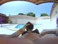 PURITYVR Shy Brazilian Kayla Castro fucked poolside