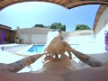 PURITYVR Shy Brazilian Kayla Castro fucked poolside
