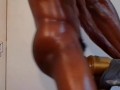 Hot horny sexy guy cums so hard fucking his sex toy!