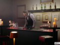 MILFY Curvy MILF Lauren Phillips And Blonde Hottie Ashley Alexander Devour Bartender's BBC