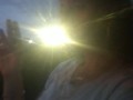 Milf smoking cigarettes while in passenger seat in vehicle