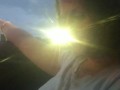 Milf smoking cigarettes while in passenger seat in vehicle