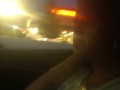 Milf smoking cigarettes while in passenger seat in vehicle
